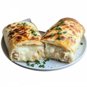 Cheesy Chicken Garlic Wrap